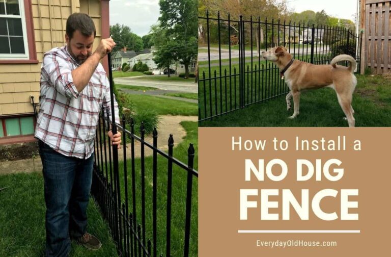 How to Build a No Dig Garden Fence