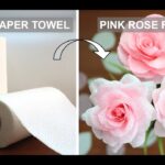 How to Make a Paper Towel Rose Leaf Last Longer?